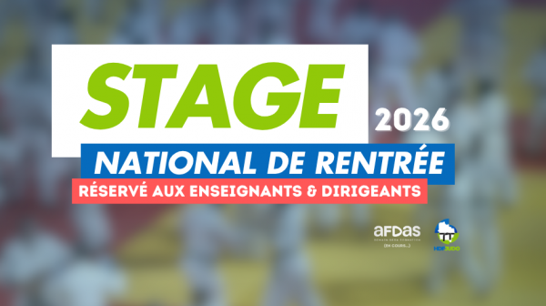 STAGE NATIONAL DE RENTREE