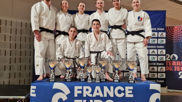 La ligue HDF brille lors des Championnats de France Kata à Reims